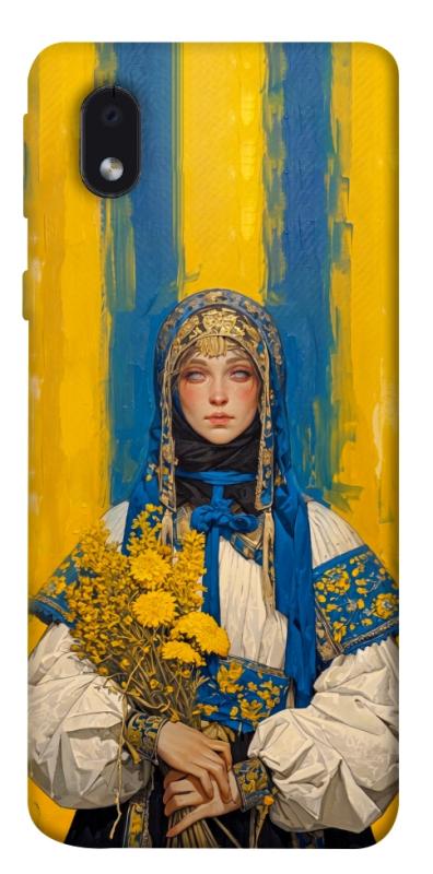 Чохол itsPrint Ukrainian woman для Samsung Galaxy M01 Core / A01 Core, love ukraine, купити оптом з доставкою