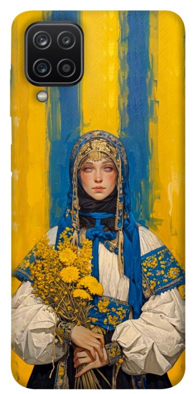 Чохол itsPrint Ukrainian woman для Samsung Galaxy A12, love ukraine, купити оптом з доставкою