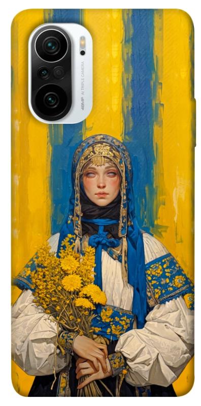 Чохол itsPrint Ukrainian woman для Xiaomi Redmi K40 / K40 Pro / K40 Pro+ / Poco F3, love ukraine, купити оптом з доставкою