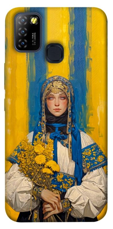Чохол itsPrint Ukrainian woman для Infinix Hot 10 Lite, love ukraine, купити оптом з доставкою