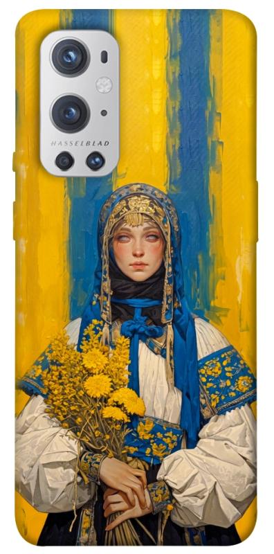 Чохол itsPrint Ukrainian woman для OnePlus 9 Pro, love ukraine, купити оптом з доставкою