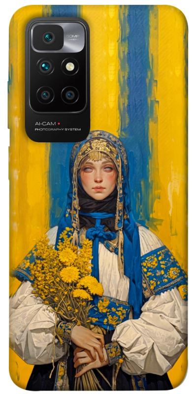 Чохол itsPrint Ukrainian woman для Xiaomi Redmi 10, love ukraine, купити оптом з доставкою