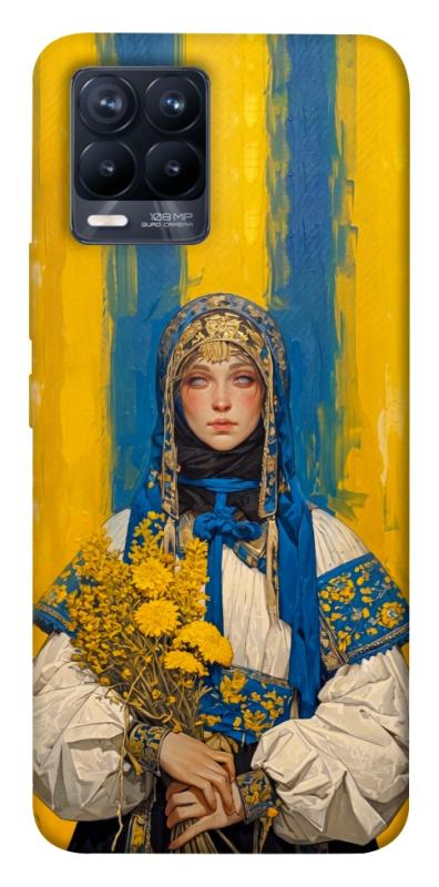 Чохол itsPrint Ukrainian woman для Realme 8, love ukraine, купити оптом з доставкою