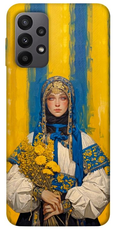 Чохол itsPrint Ukrainian woman для Samsung Galaxy A23 4G, love ukraine, купити оптом з доставкою