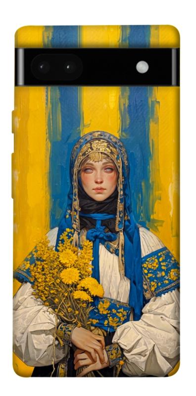 Чохол itsPrint Ukrainian woman для Google Pixel 6a, love ukraine, купити оптом з доставкою