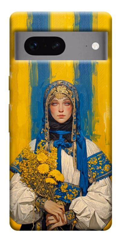 Чохол itsPrint Ukrainian woman для Google Pixel 7, love ukraine, купити оптом з доставкою