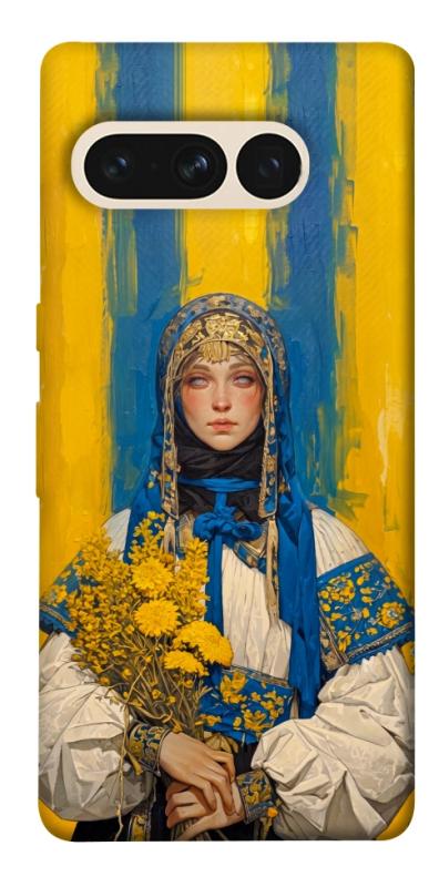 Чохол itsPrint Ukrainian woman для Google Pixel 7 Pro, love ukraine, купити оптом з доставкою
