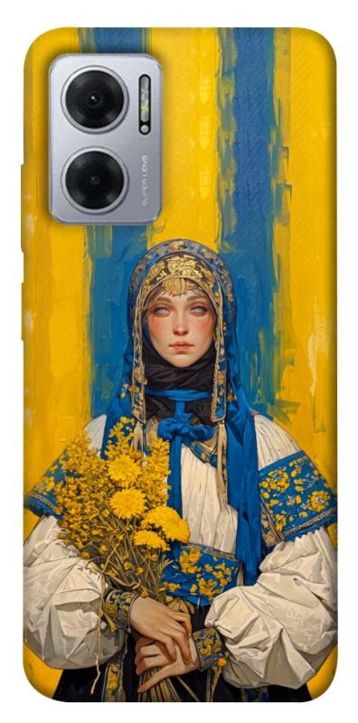 Чохол itsPrint Ukrainian woman для Xiaomi Redmi Note 11E, love ukraine, купити оптом з доставкою