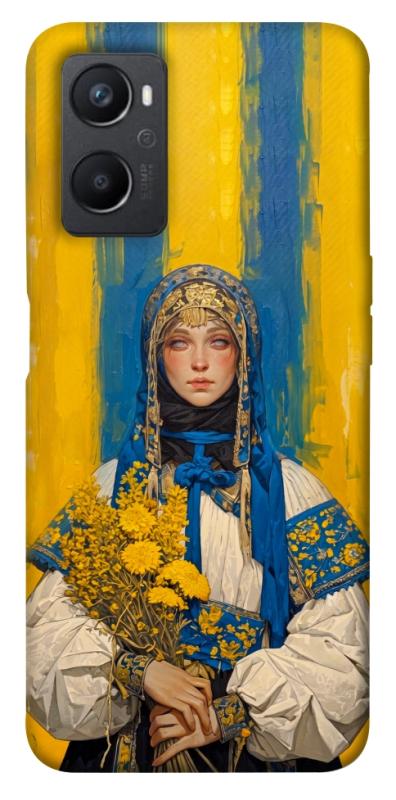 Чохол itsPrint Ukrainian woman для Oppo A96, love ukraine, купити оптом з доставкою