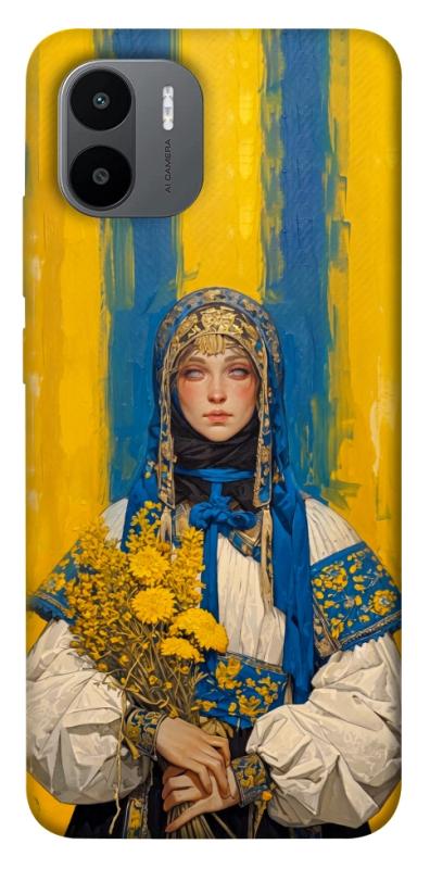 Чохол itsPrint Ukrainian woman для Xiaomi Redmi A1 / A2, love ukraine, купити оптом з доставкою