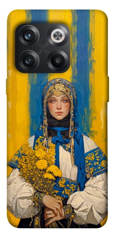 Чохол itsPrint Ukrainian woman для OnePlus 10T, love ukraine, купити оптом з доставкою