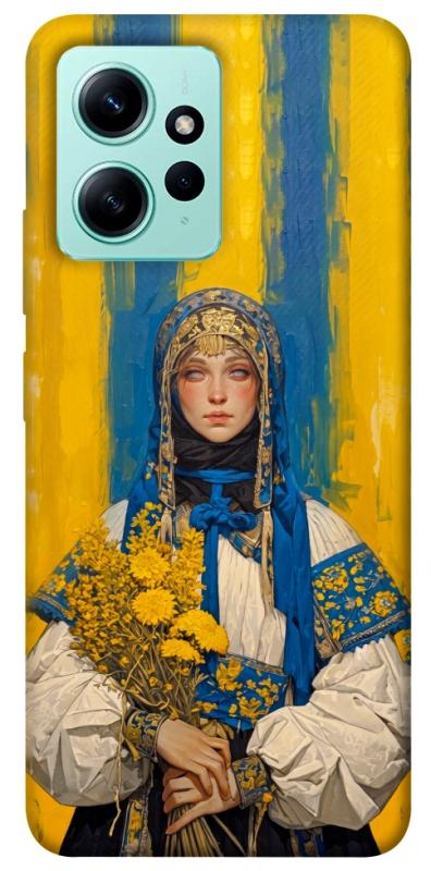 Чохол itsPrint Ukrainian woman для Xiaomi Redmi Note 12 4G, love ukraine, купити оптом з доставкою