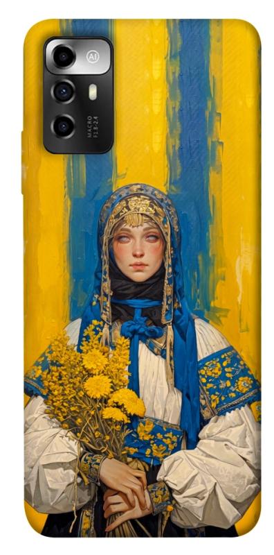 Чохол itsPrint Ukrainian woman для ZTE Blade V40 Vita, love ukraine, купити оптом з доставкою