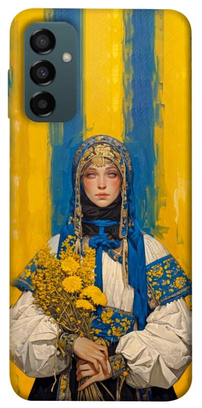 Чохол itsPrint Ukrainian woman для Samsung Galaxy M34 5G, love ukraine, купити оптом з доставкою