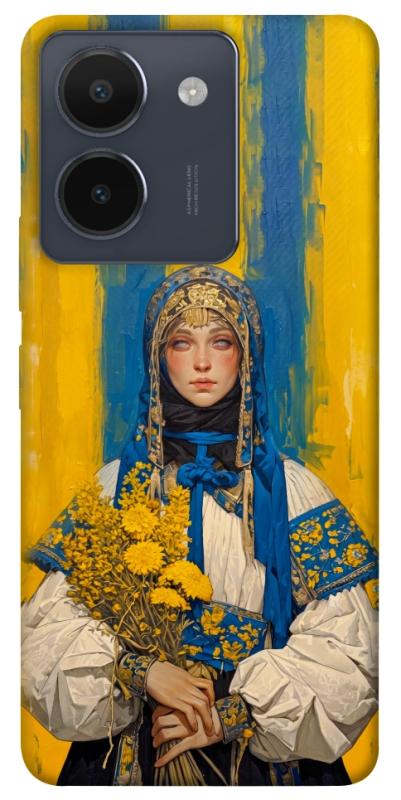 Чохол itsPrint Ukrainian woman для Vivo Y36, love ukraine, купити оптом з доставкою
