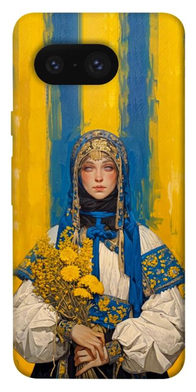 Чохол itsPrint Ukrainian woman для Google Pixel 8, love ukraine, купити оптом з доставкою