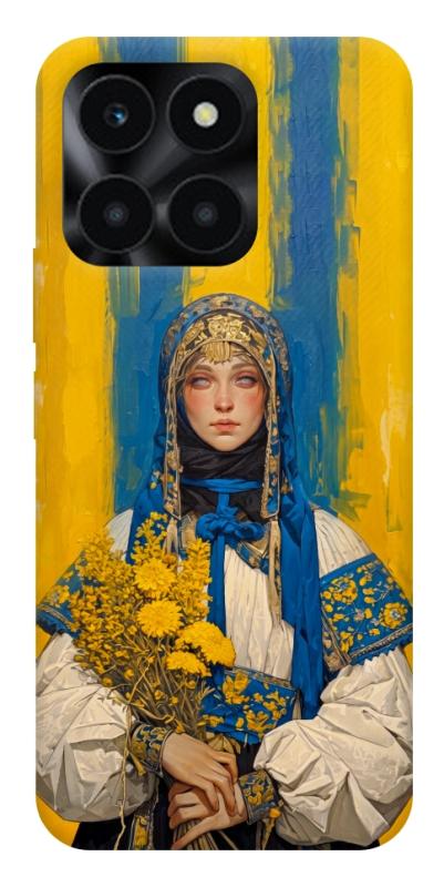 Чохол itsPrint Ukrainian woman для Huawei Honor X6a, love ukraine, купити оптом з доставкою