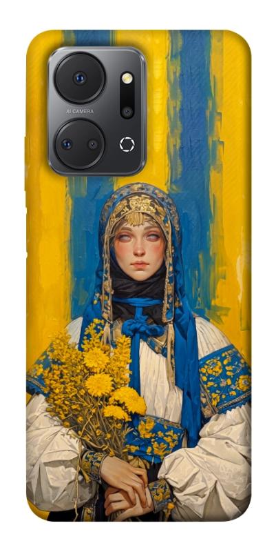 Чохол itsPrint Ukrainian woman для Huawei Honor X7a, love ukraine, купити оптом з доставкою