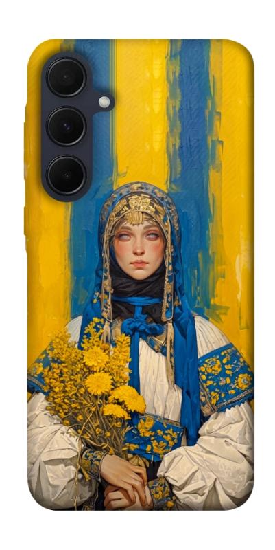 Чохол itsPrint Ukrainian woman для Samsung Galaxy A35, love ukraine, купити оптом з доставкою