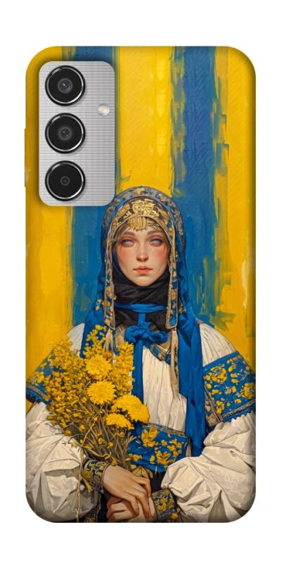 Чохол itsPrint Ukrainian woman для Samsung Galaxy M35 5G, love ukraine, купити оптом з доставкою