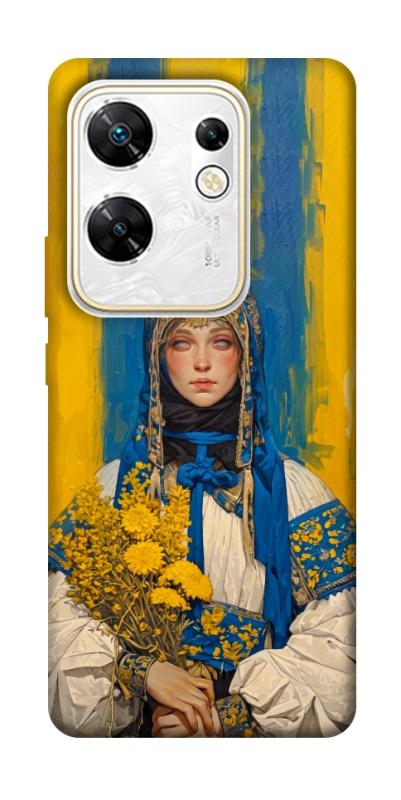 Чохол itsPrint Ukrainian woman для Infinix Zero 30 4G, love ukraine, купити оптом з доставкою