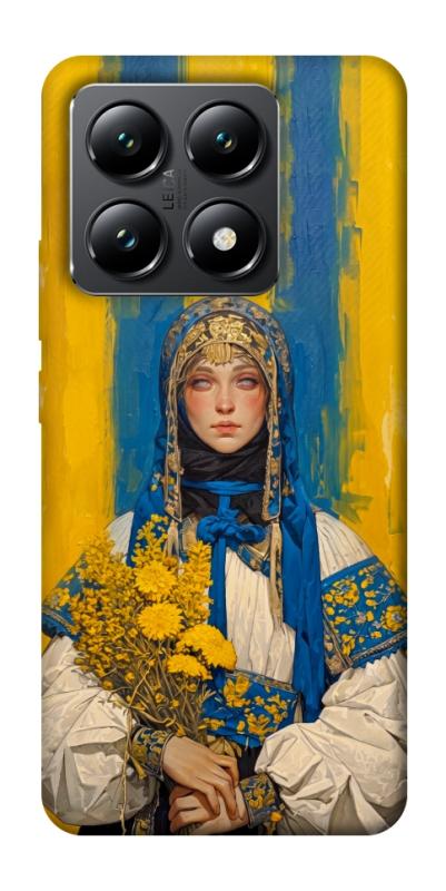 Чохол itsPrint Ukrainian woman для Xiaomi 14T, love ukraine, купити оптом з доставкою