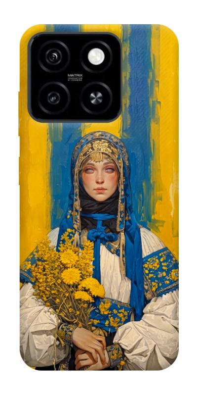 Чохол itsPrint Ukrainian woman для ZTE Blade A55 4G, love ukraine, купити оптом з доставкою