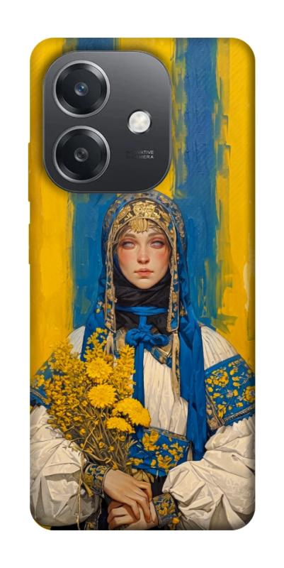 Чохол itsPrint Ukrainian woman для Oppo A3 4G, love ukraine, купити оптом з доставкою