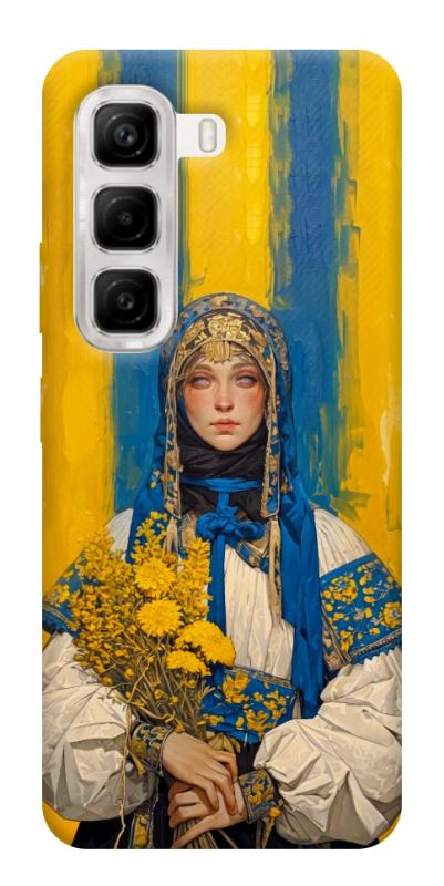 Чохол itsPrint Ukrainian woman для Infinix Hot 50 4G, love ukraine, купити оптом з доставкою