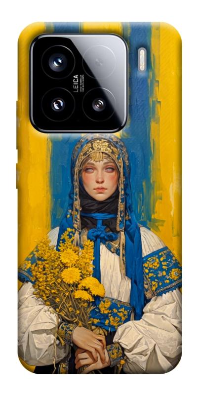 Чохол itsPrint Ukrainian woman для Xiaomi 15, love ukraine, купити оптом з доставкою