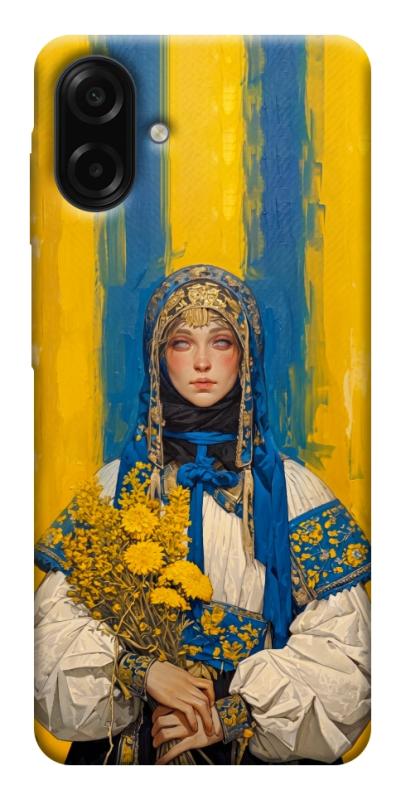 Чохол itsPrint Ukrainian woman для Samsung Galaxy A07, love ukraine, купити оптом з доставкою