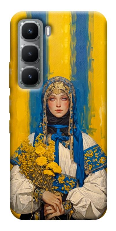 Чохол itsPrint Ukrainian woman для Infinix Hot 60i, love ukraine, купити оптом з доставкою