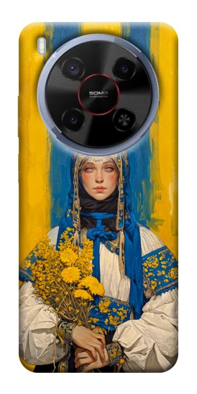 Чохол itsPrint Ukrainian woman для ZTE Nubia V70 Max, love ukraine, купити оптом з доставкою