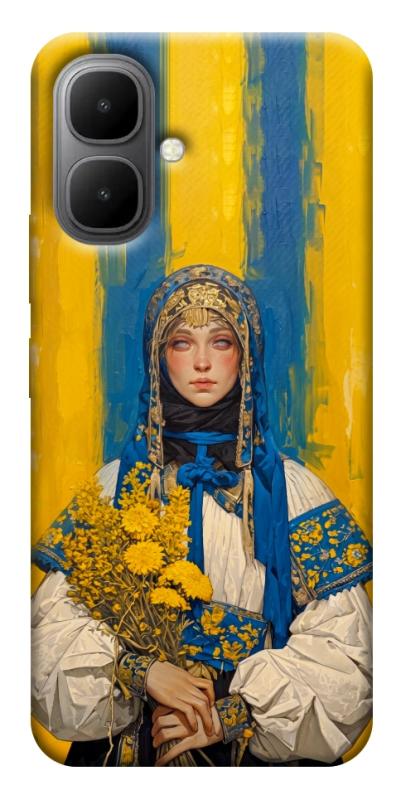 Чохол itsPrint Ukrainian woman для Infinix Smart 10, love ukraine, купити оптом з доставкою