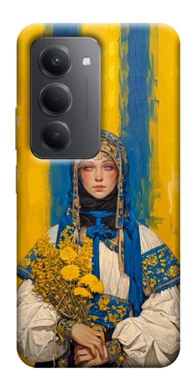 Чохол itsPrint Ukrainian woman для Xiaomi Redmi 15 4G (Global) / 5G, love ukraine, купити оптом з доставкою