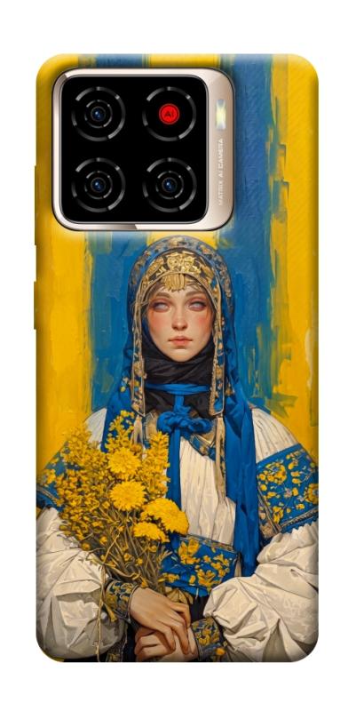 Чохол itsPrint Ukrainian woman для ZTE Blade A56, love ukraine, купити оптом з доставкою