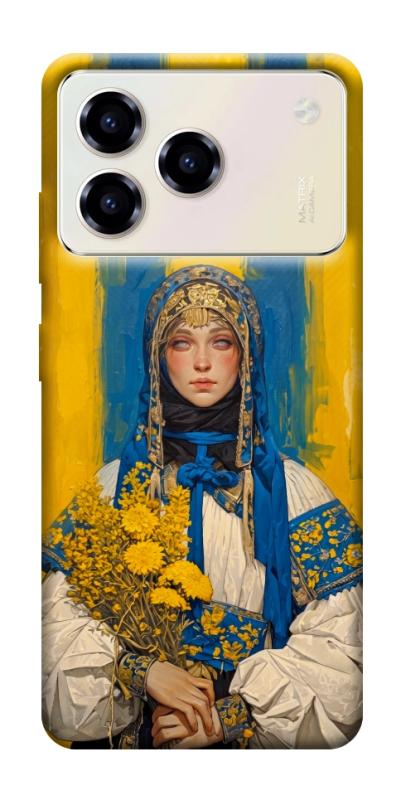 Чохол itsPrint Ukrainian woman для ZTE Blade A76, love ukraine, купити оптом з доставкою