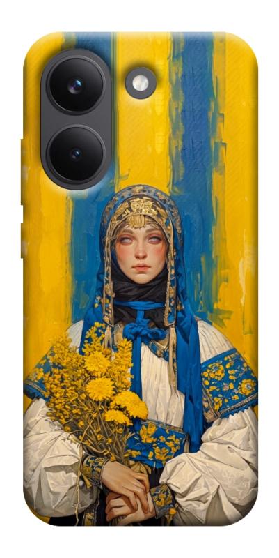 Чехол itsPrint Ukrainian woman для Xiaomi Poco X8 Pro, love ukraine, купить оптом с доставкой