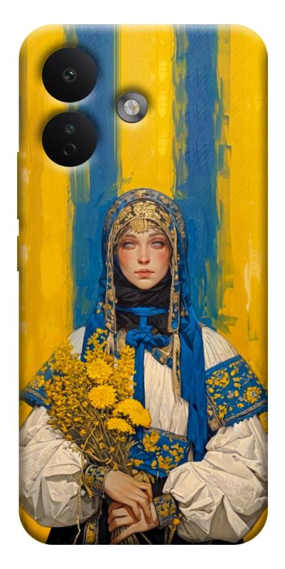 Чохол itsPrint Ukrainian woman для Xiaomi Redmi Note 17 Pro, love ukraine, купити оптом з доставкою