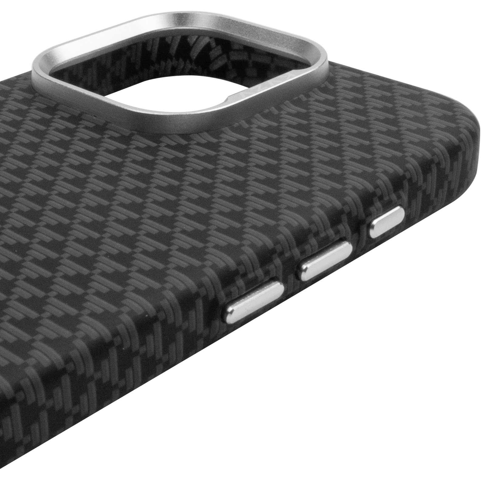 Чехол TPU+PC KVZV Triangular Pattern with Magnetic Fit для Apple iPhone 16 Pro Max (6.9"), Black 3, TPU+PC, купить оптом с доставкой