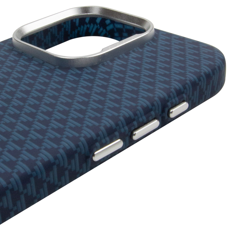 Чехол TPU+PC KVZV Triangular Pattern with Magnetic Fit для Apple iPhone 16 Pro Max (6.9"), Blue 3, TPU+PC, купить оптом с доставкой