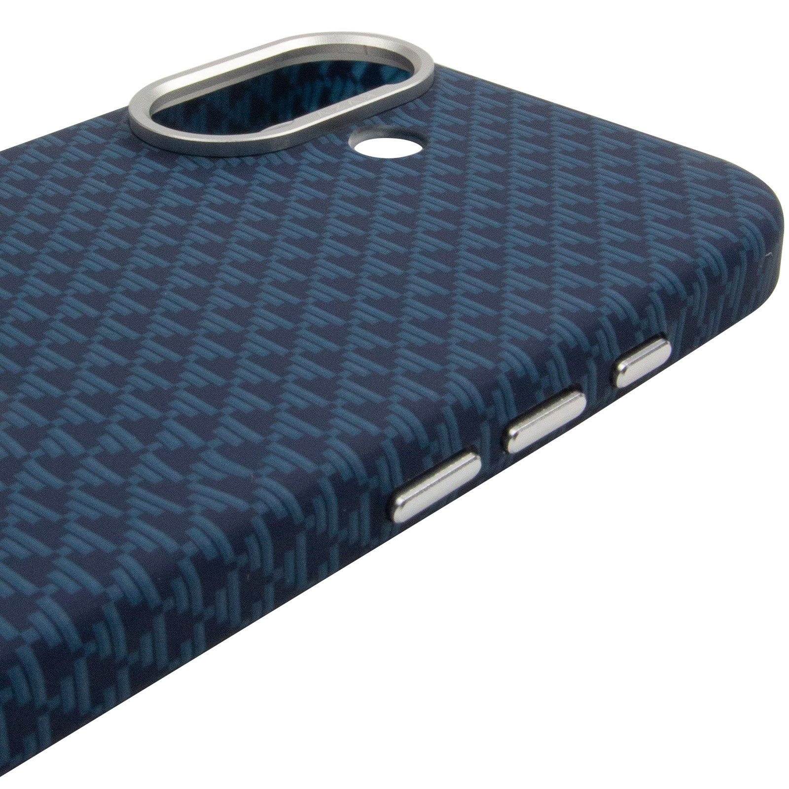 Чехол TPU+PC KVZV Triangular Pattern with Magnetic Fit для Apple iPhone 17 (6.3"), Blue 3, TPU+PC, купить оптом с доставкой