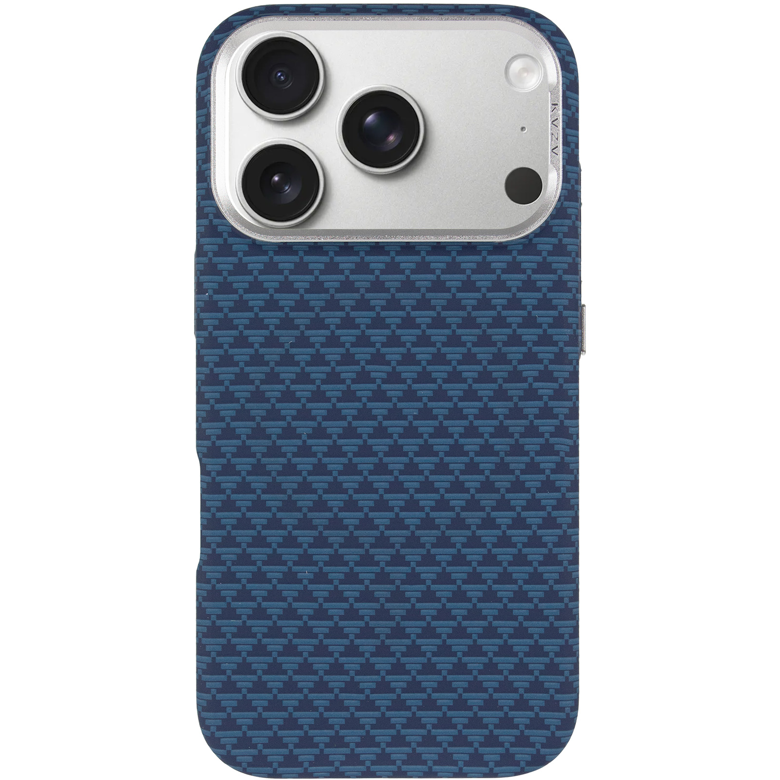 Чехол TPU+PC KVZV Triangular Pattern with Magnetic Fit для Apple iPhone 17 Pro Max / 18 Pro Max 6.9, Blue 1, TPU+PC, купить оптом с доставкой