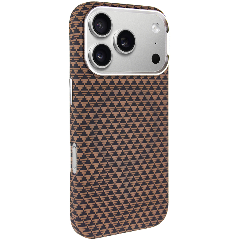 Чохол TPU+PC KVZV Triangular Pattern with Magnetic Fit для Apple iPhone 17 Pro Max / 18 Pro Max 6.9 на малюнкі №1
