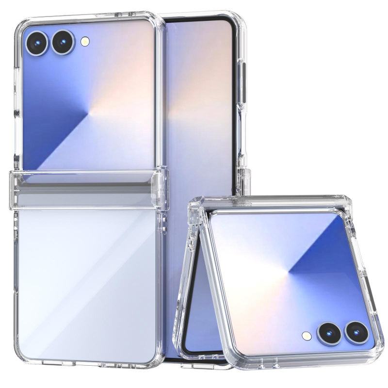 Чохол PC Pure Case для Samsung Galaxy Z Flip8, Clear 1, купити оптом з доставкою