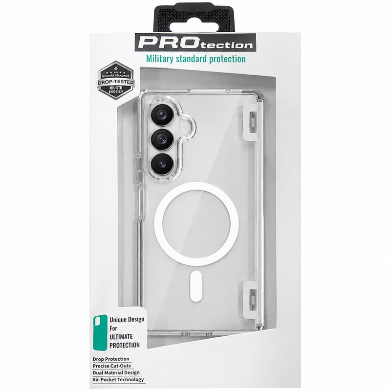 Чохол PC Pure Case with Magnetic Fit для Samsung Galaxy Z Fold8 Ultra, Clear 1, Пластик, купити оптом з доставкою