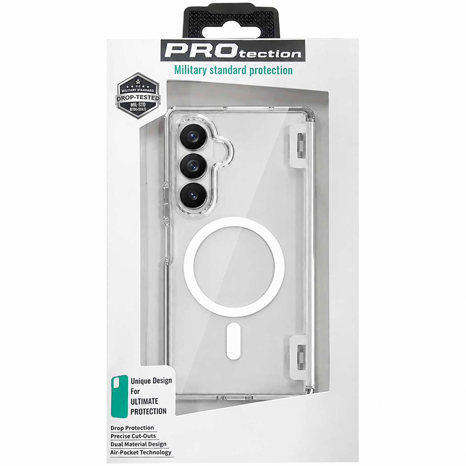 Чохол PC Pure Case with Magnetic Fit для Samsung Galaxy Z Fold8 Ultra, Clear 1, Пластик, купити оптом з доставкою