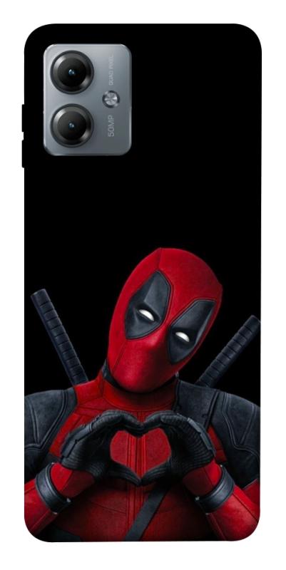 Чохол itsPrint Deadpool для Motorola Moto G14, кіно, купити оптом з доставкою
