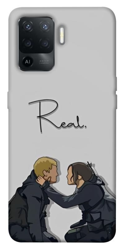 Чохол itsPrint Hunger games real для Oppo Reno 5 Lite, кіно, купити оптом з доставкою