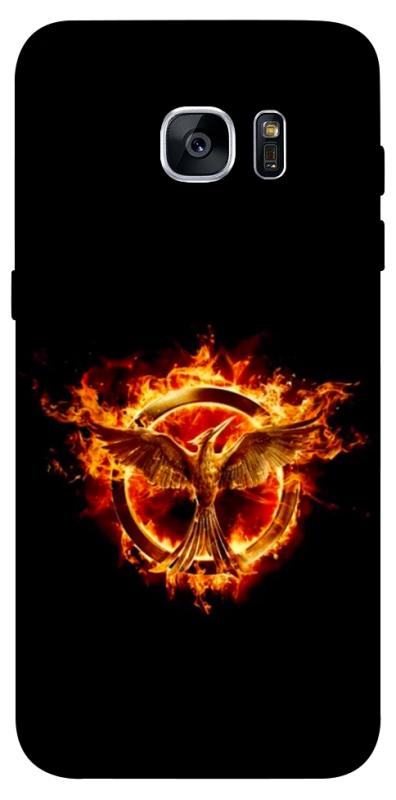 Чохол itsPrint Hunger games logo для Samsung G935F Galaxy S7 Edge, кіно, купити оптом з доставкою